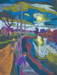 Begegnung bei Sonnenuntergang, 2008